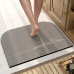 Thảm nhà tắm họa tiết đường sóng tối giản XF1379.03