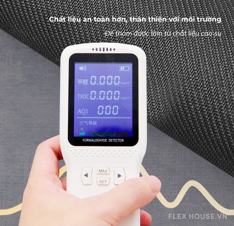 Thảm nhà tắm họa tiết đường sóng tối giản XF1379