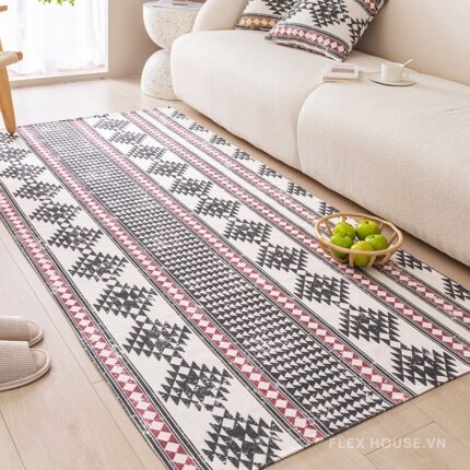 Thảm phong cách Bắc Âu họa tiết hình học Tribal XF2296.01