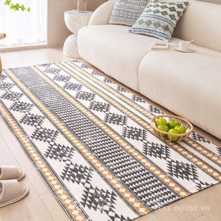 Thảm phong cách Bắc Âu họa tiết hình học Tribal XF2296.02
