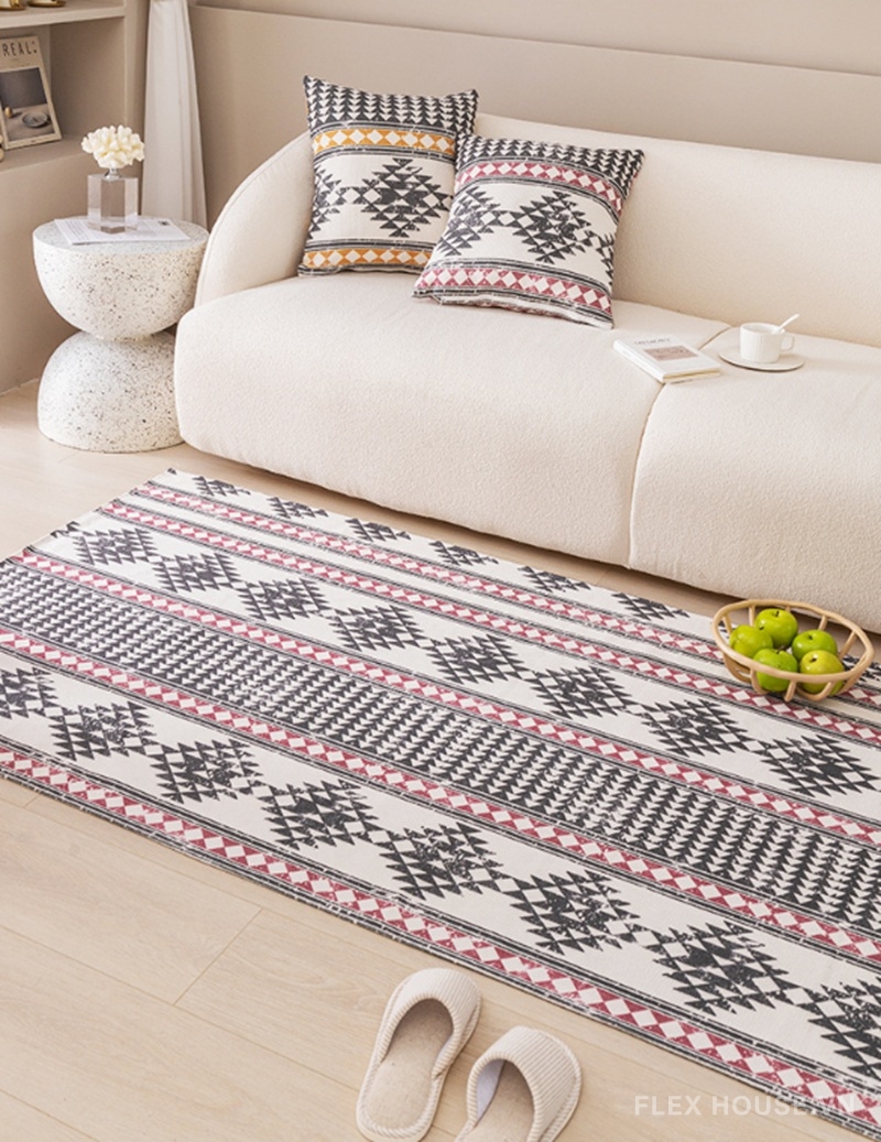 Thảm phong cách Bắc Âu họa tiết hình học Tribal XF2296