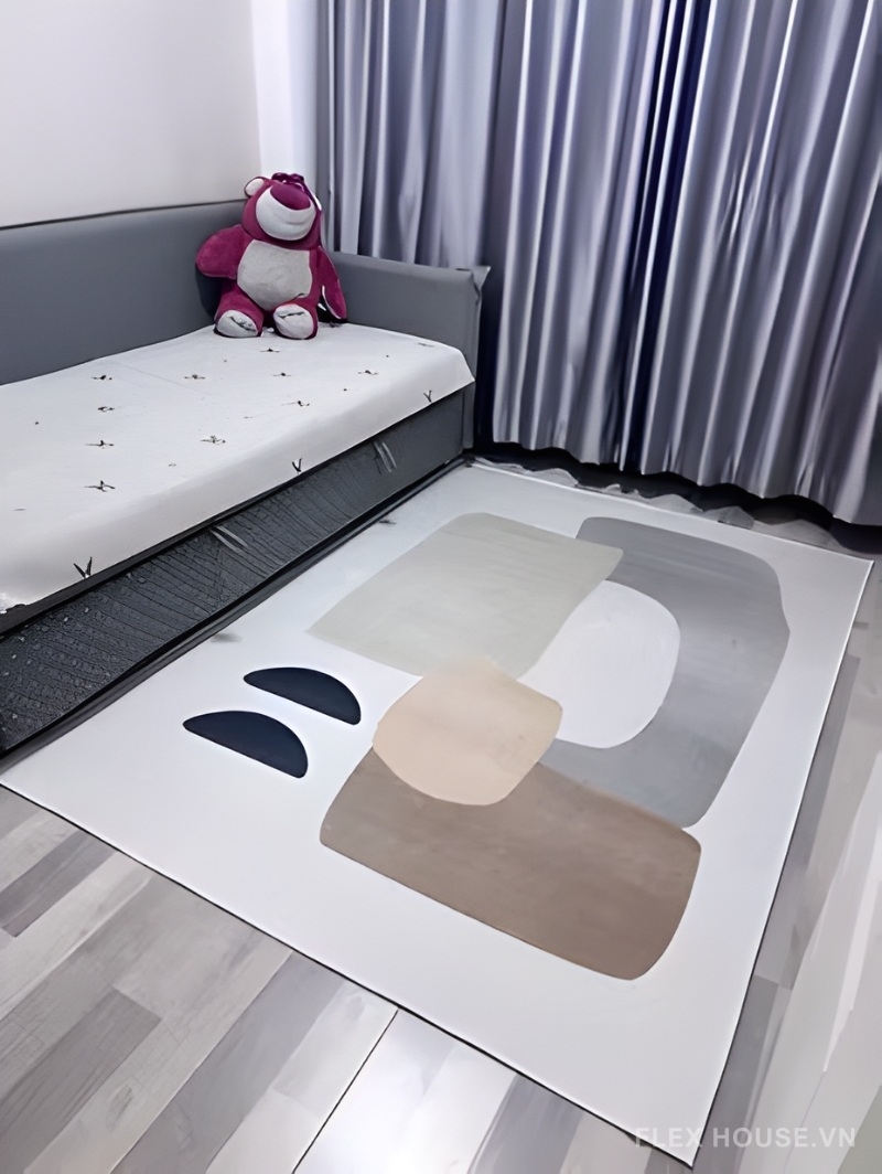 Thảm phong cách Bắc Âu tông màu Morandi XF0435 9 Thảm phong cách Bắc Âu tông màu Morandi XF0435