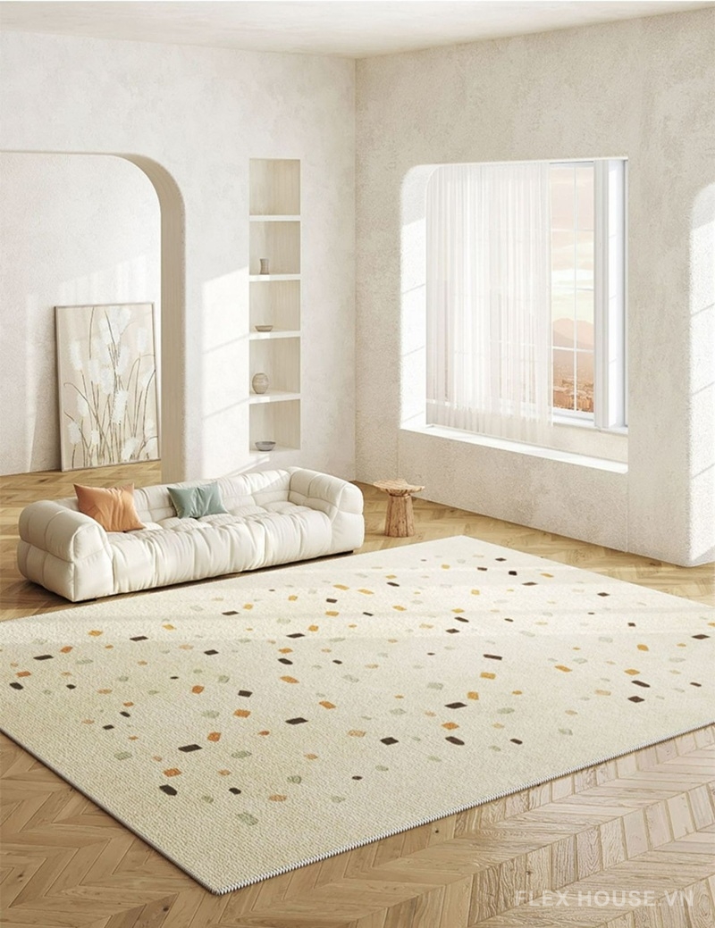 Thảm phòng khách hiện đại Minimalist Geometry XF8449