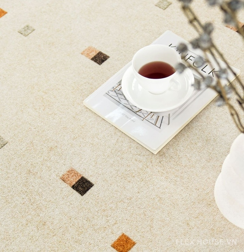 Thảm phòng khách hiện đại Minimalist Geometry XF8449