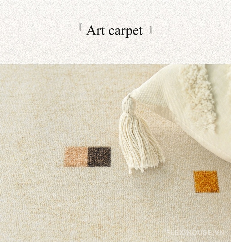 Thảm phòng khách hiện đại Minimalist Geometry XF8449