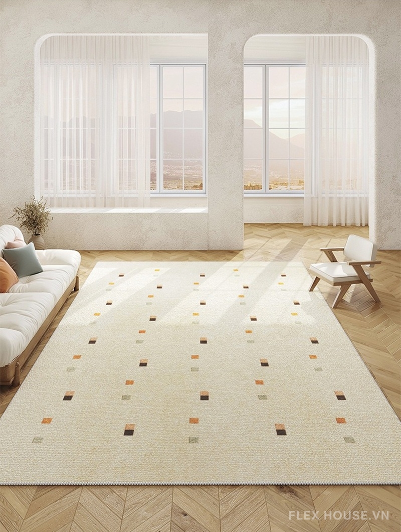 Thảm phòng khách hiện đại Minimalist Geometry XF8449