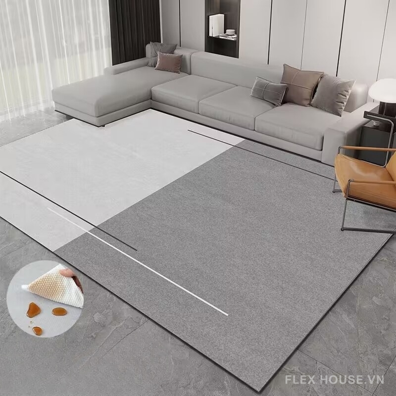 Thảm phòng khách hiện đại Nordic Line XF2805 6 Thảm phòng khách hiện đại Nordic Line XF2805