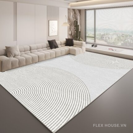 Thảm phòng khách nghệ thuật hình học Zen XF2800