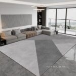 Thảm phòng khách sắc xám đa tầng sang trọng XF2804.03