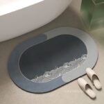 Thảm tảo cát họa tiết sóng nước xanh cổ điển XF1382.01