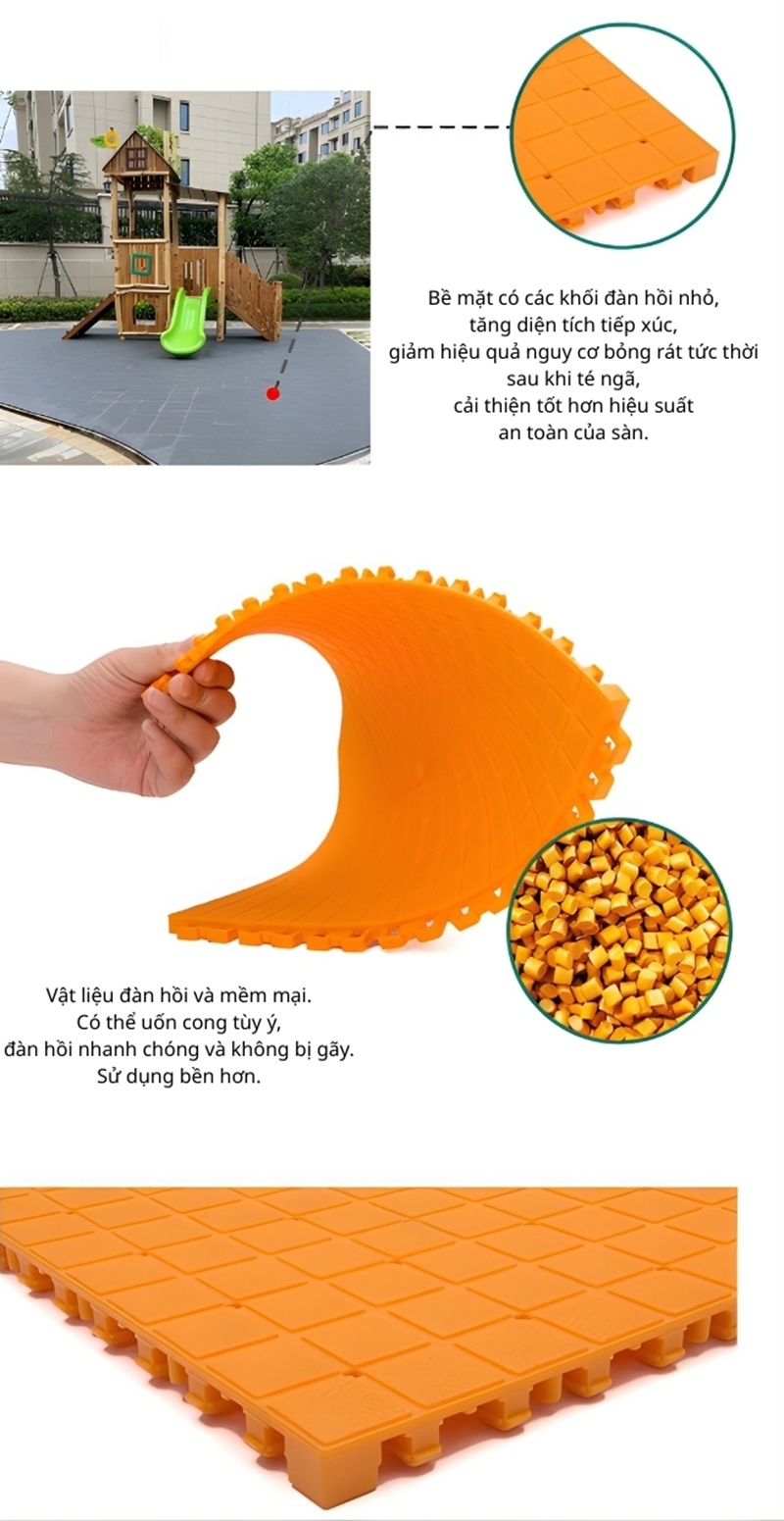 Thảm thể thao lắp ghép khu vận động trẻ em TPE GV198 2 Thảm thể thao lắp ghép khu vận động trẻ em TPE GV198