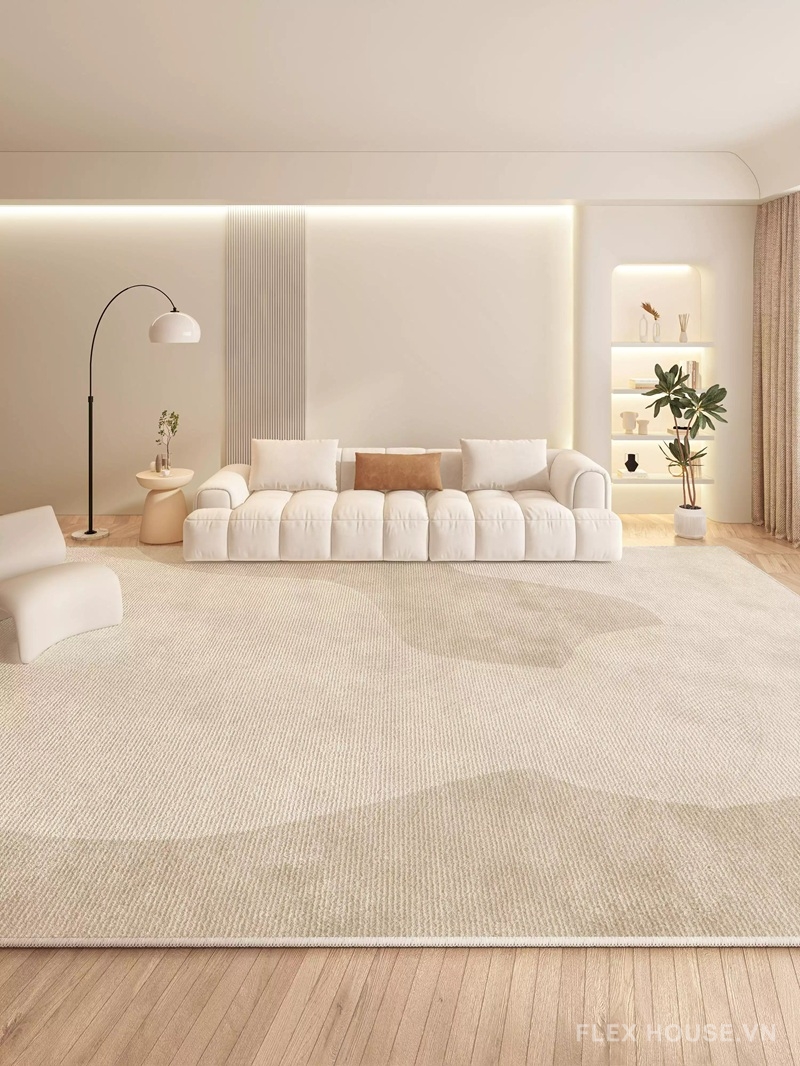 Thảm trải sàn phòng khách phong cách Japandi XF0444 2 Thảm trải sàn phòng khách phong cách Japandi XF0444