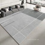 Thảm trải sofa bàn trà studio Minimal Line XF0438