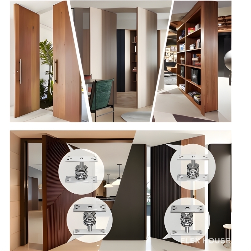 Bản Lề Trục Xoay 360 Độ Là Gì? Ứng Dụng Trong Cửa Xoay Và Kệ Sách Ẩn 11 Bản Lề Trục Xoay 360 Độ Là Gì? Ứng Dụng Trong Cửa Xoay Và Kệ Sách Ẩn 6