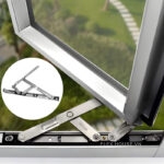 Bản lề chữ A inox 304 chống gió cho cửa sổ KD5066