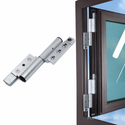 Bản lề cửa nhôm rãnh C tăng chỉnh KD7020