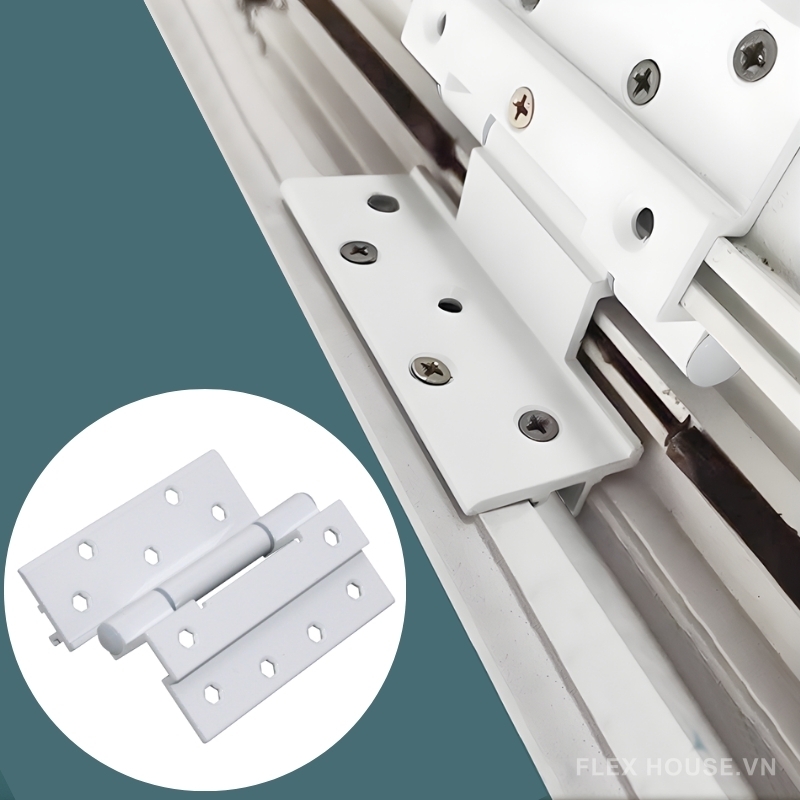 Bản lề cửa nhôm trục thép góc mở 270 độ KD1367 Bản lề cửa nhôm trục thép góc mở 270 độ KD1367