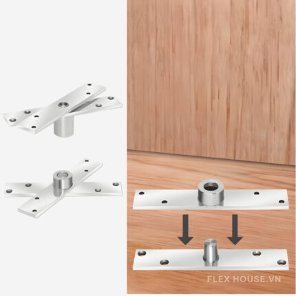 Bản lề cửa xoay 360 độ bằng thép không gỉ KD8992