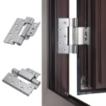 Bản lề hợp kim nhôm dùng cho cửa gỗ KD1736