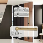 Bản lề sàn cho cửa gỗ xoay 360 độ KD9068