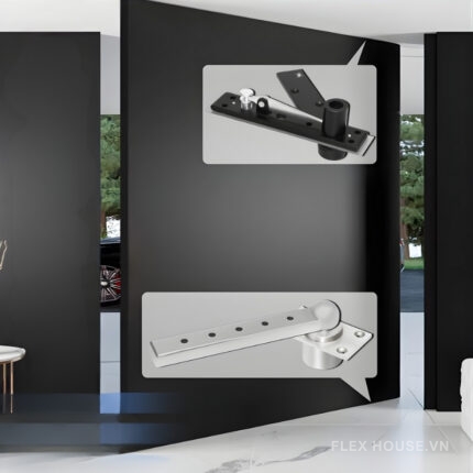 Bản lề sàn dùng cho cửa gỗ kệ sách KD3735