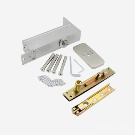 Bản lề sàn thủy lực tự đóng cho cửa không rãnh KD4107