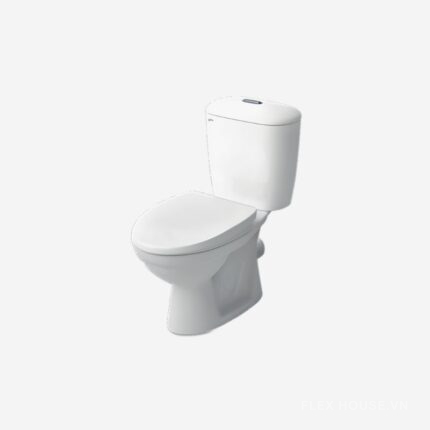 Bồn cầu 2 khối nắp êm thoát ngang Inax C-306VPTN