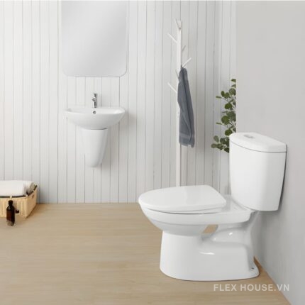 Bồn cầu 2 khối xả nhấn Inax C-306VA