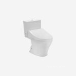 Bồn cầu 2 khối xả nhấn nắp rửa điện tử TOTO CS326DW14