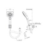 Bát sen tay massage 3 chế độ TOTO TBW02006V