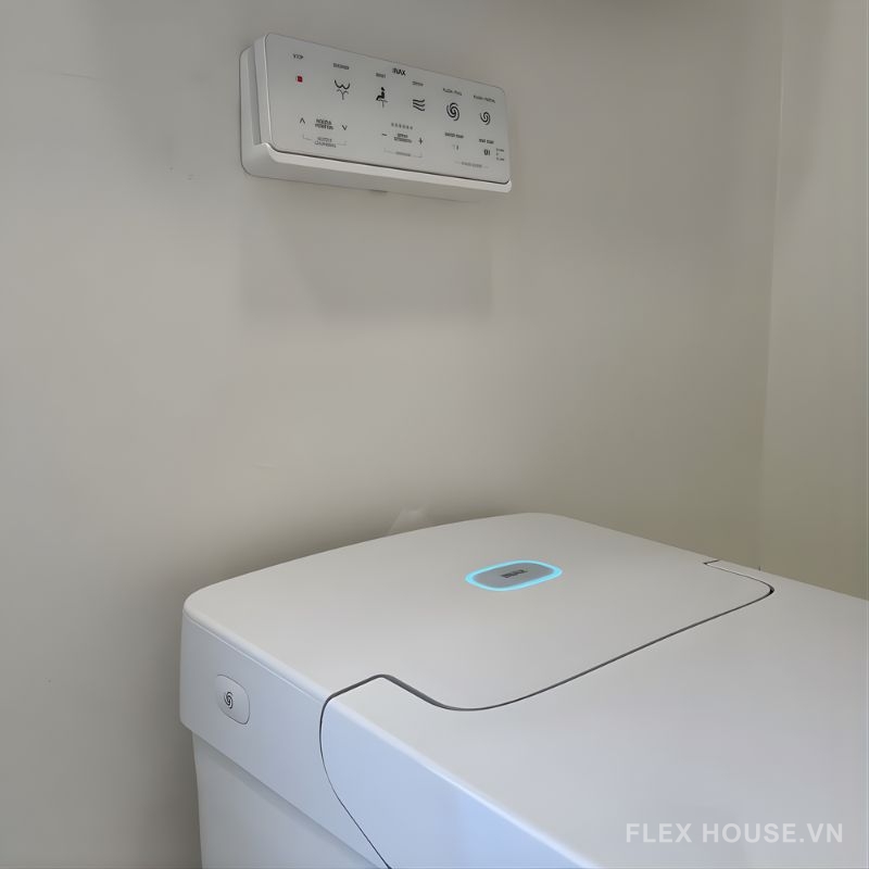 Bồn cầu điện tử tiện lợi SATIS S Inax AC-819VN 4 Bồn cầu điện tử tiện lợi SATIS S Inax AC-819VN