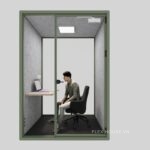 Cabin cách âm cho văn phòng họp trực tuyến di động HKM.SD