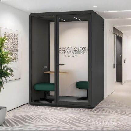 Cabin cách âm cho văn phòng họp trực tuyến di động HKM.SD