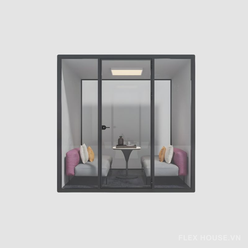 Cabin cách âm di động đa năng cho văn phòng HKL.SD 2 Cabin cách âm di động đa năng cho văn phòng HKL.SD