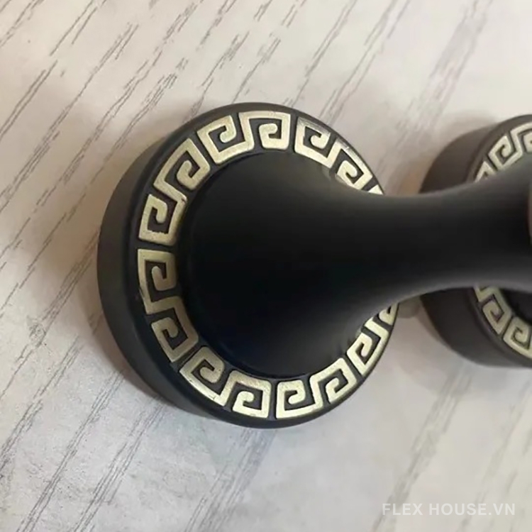 Chặn cửa gắn tường bằng đồng cổ điển Á Đông YJ9022 15 Chặn cửa gắn tường bằng đồng cổ điển Á Đông YJ9022 20