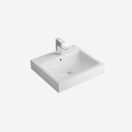 Chậu lavabo đặt bàn dương vành Inax AL-536V.FC