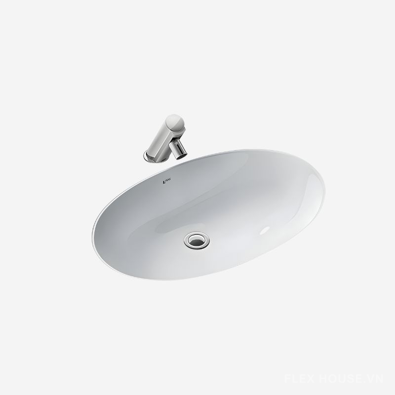 Chậu lavabo rửa mặt âm bàn Inax L-2216V