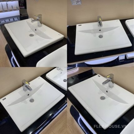 Chậu lavabo rửa mặt dương vành Inax AL-2397V