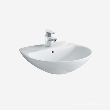 Chậu lavabo rửa mặt treo tường dáng tròn Inax L-285V