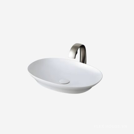 Chậu sứ rửa mặt đặt bàn Linear Ceram TOTO LT4706MT
