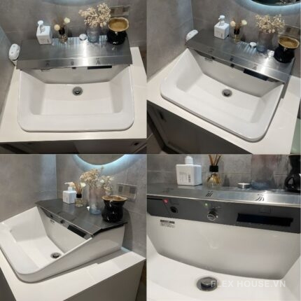 Chậu sứ rửa mặt thông minh 3 trong 1 Inax L-C11A 3-AS