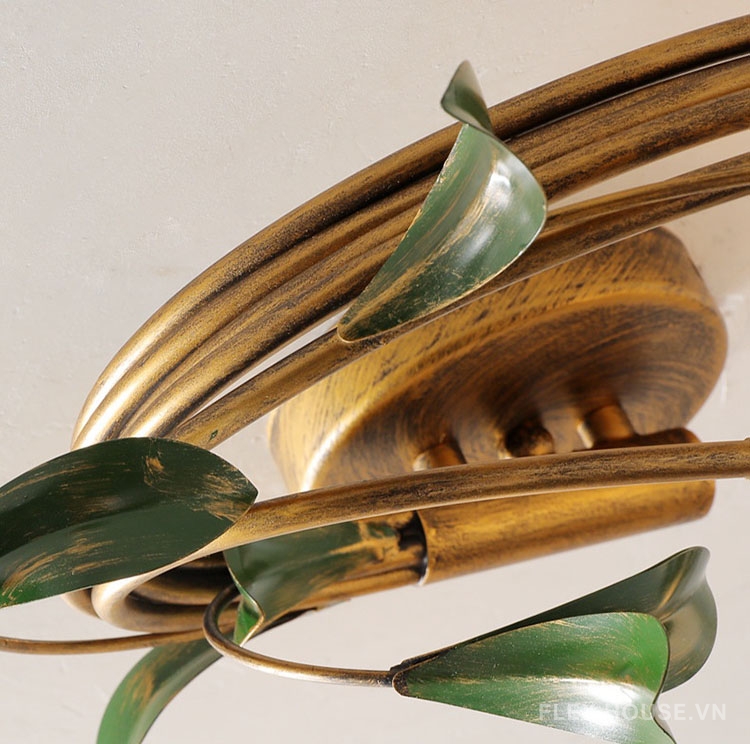 Đèn trần phòng ngủ đóa hoa linh lan Retro SZ864 8 Đèn trần phòng ngủ đóa hoa linh lan Retro SZ864 13