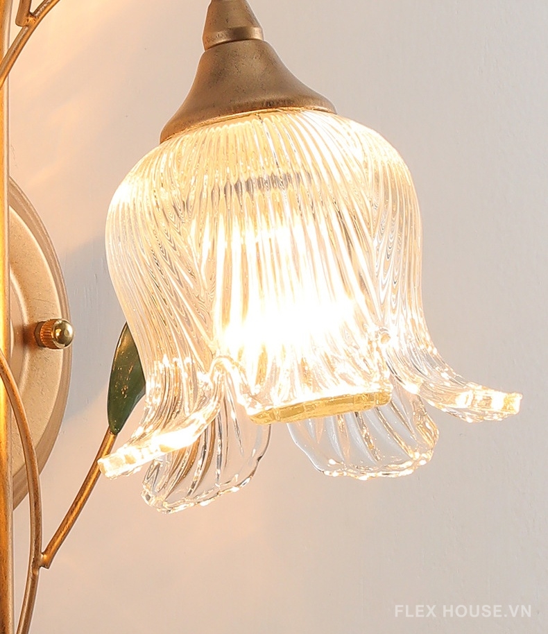 Đèn tường decor nhành hoa linh lan cao cấp SZ8015 17