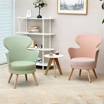 Ghế ăn tựa lưng nhưa Venus hoàng gia DM24052