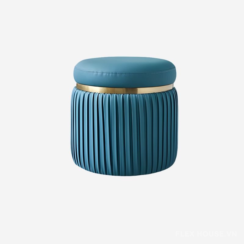 Ghế đôn Artistic bọc da đa màu sắc MK8367 6 Ghế đôn Artistic bọc da đa màu sắc MK8367