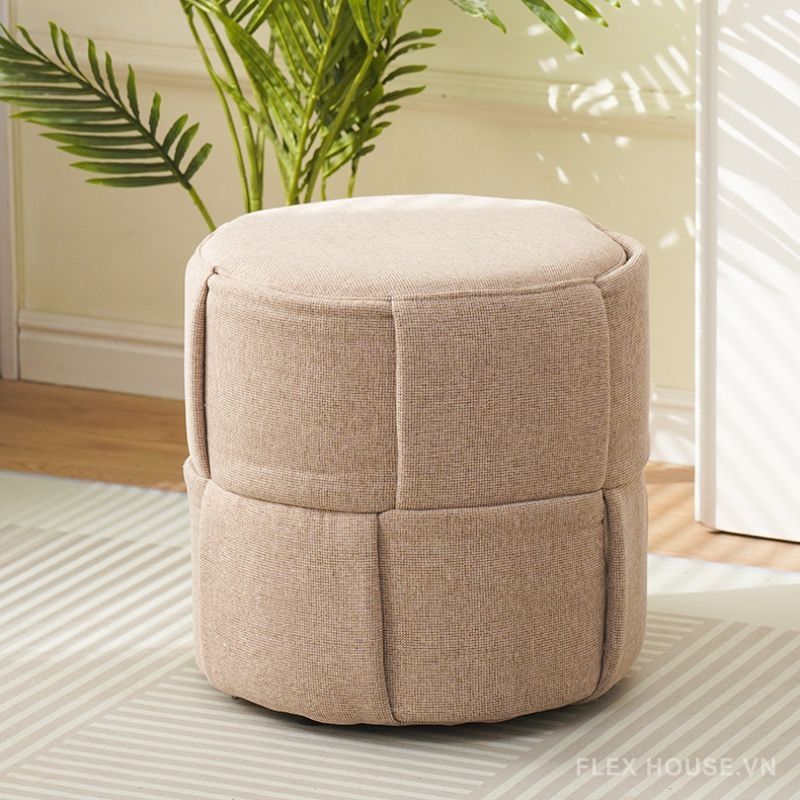 Ghế đôn sofa Heritage khối trụ bọc vải MF5386 8 Ghế đôn sofa Heritage khối trụ bọc vải MF5386