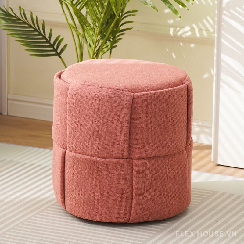 Ghế đôn sofa Heritage khối trụ bọc vải MF5386 7 Ghế đôn sofa Heritage khối trụ bọc vải MF5386