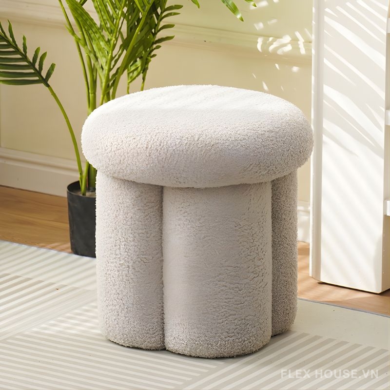 Ghế đôn sofa teddy phong cách Bắc Âu MF2567 3 Ghế đôn sofa teddy phong cách Bắc Âu MF2567