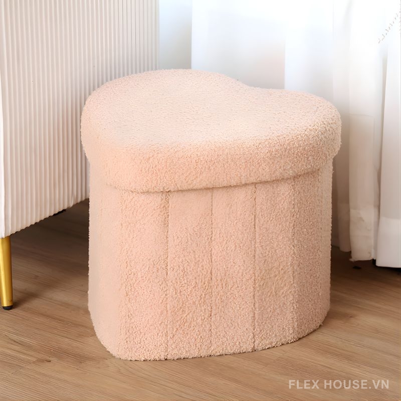 Ghế đôn trang trí đựng đồ đa năng GC2268