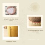 Ghế đôn trang trí hình bông hoa đáng yêu GO4490